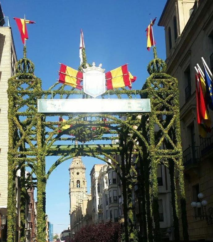 Casa Eladia Appartement Logroño Buitenkant foto
